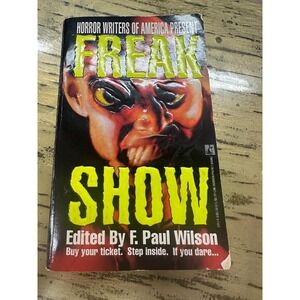 VTG Freak Show Horror Anthology F. Paul Wilson Dan Simmons 1992  Paperback